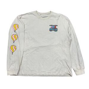 Rare Khruangbin Outside Lands Kate Dehler Art Long Sleeve T Shirt Men's XL